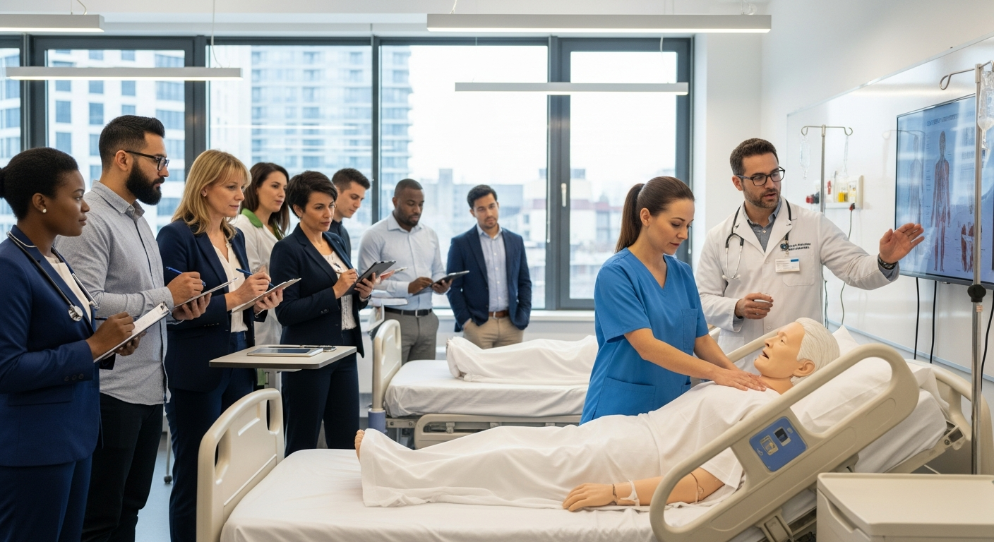 Medical Assistant (MA) course guide designed to help you quickly enter a stable career in the healthcare industry.