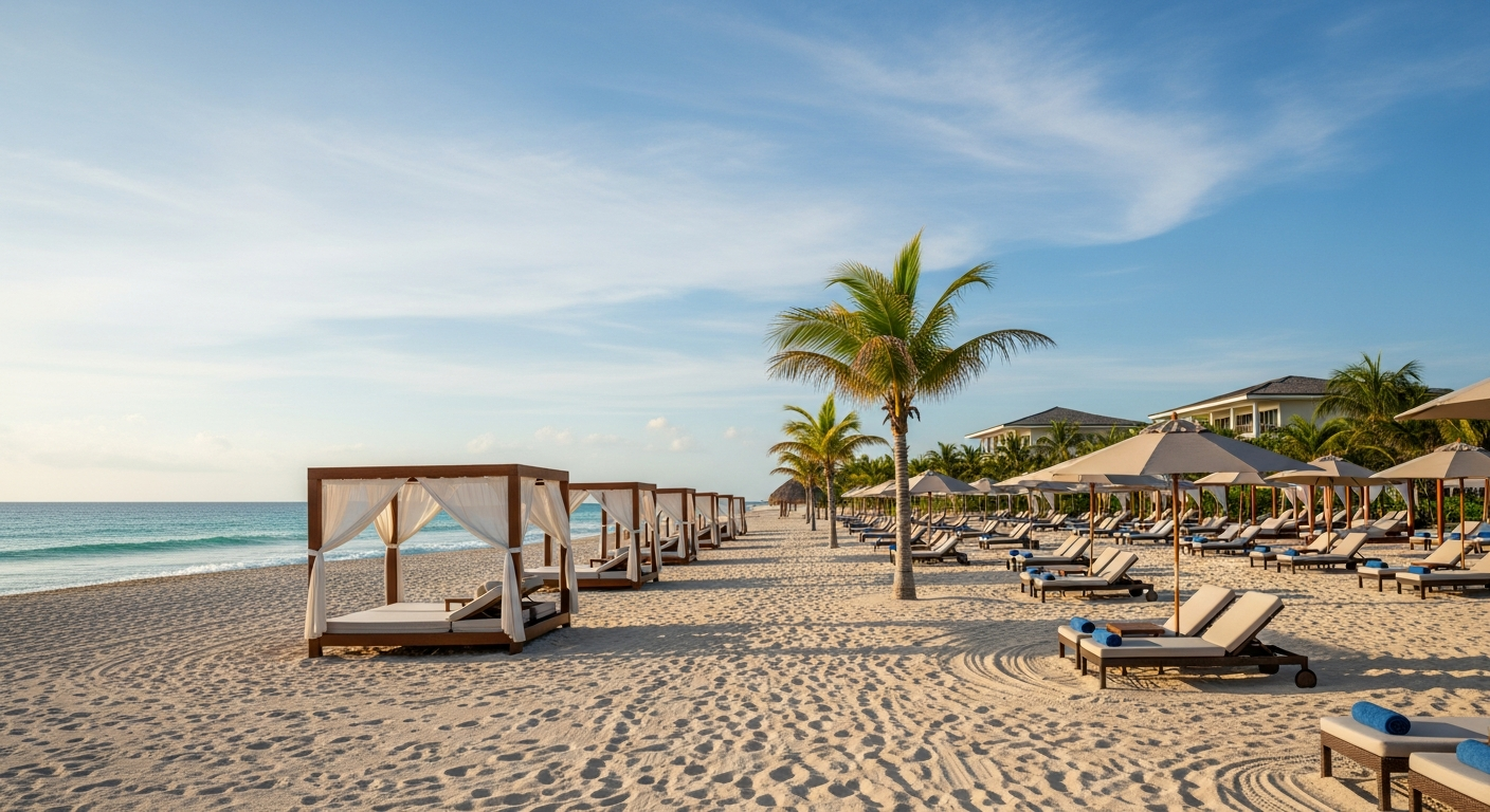 Privacy en comfort op internationale zandstranden