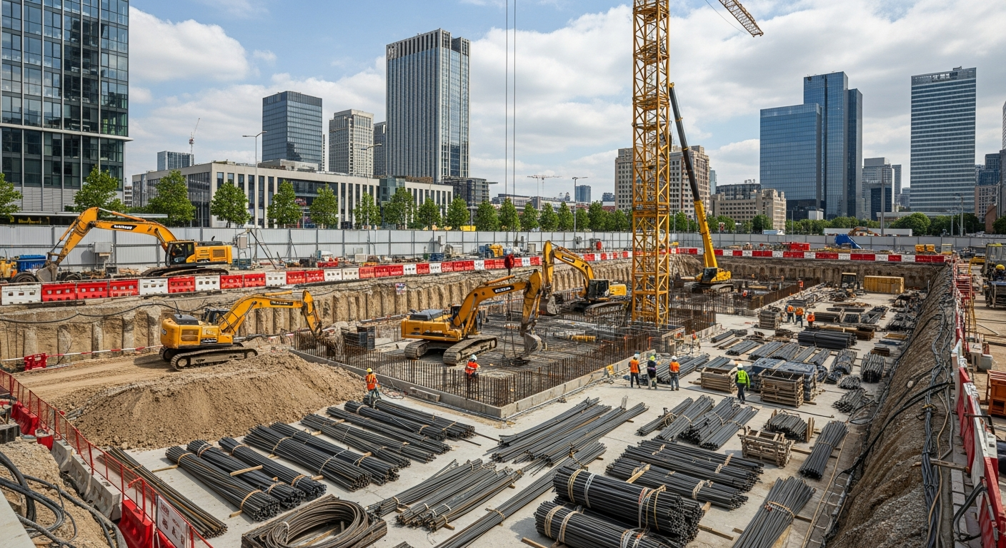 Dezvoltare urbană prin lucrări de construcție