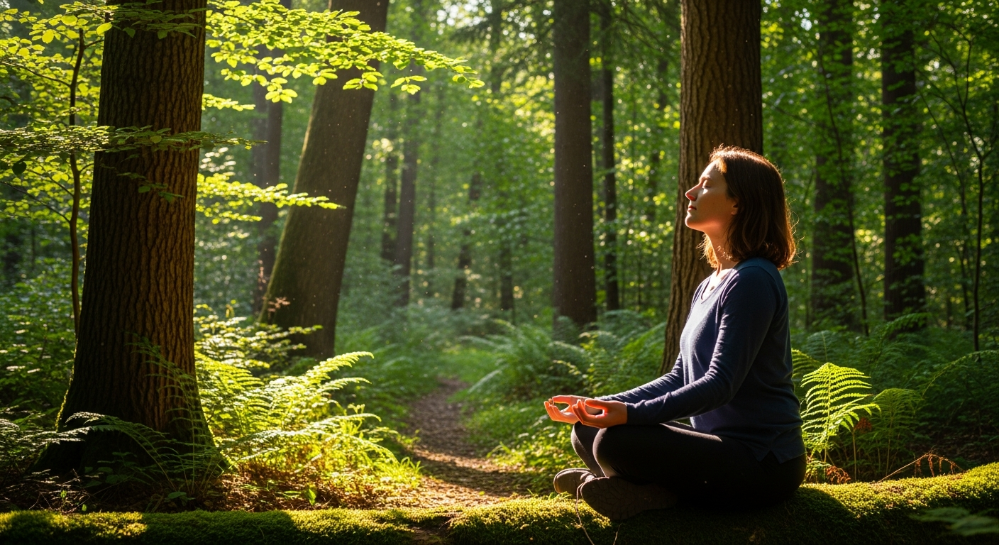 Nature's Therapy: Forest Bathing and Green Space Meditation for Labor Day Serenity
