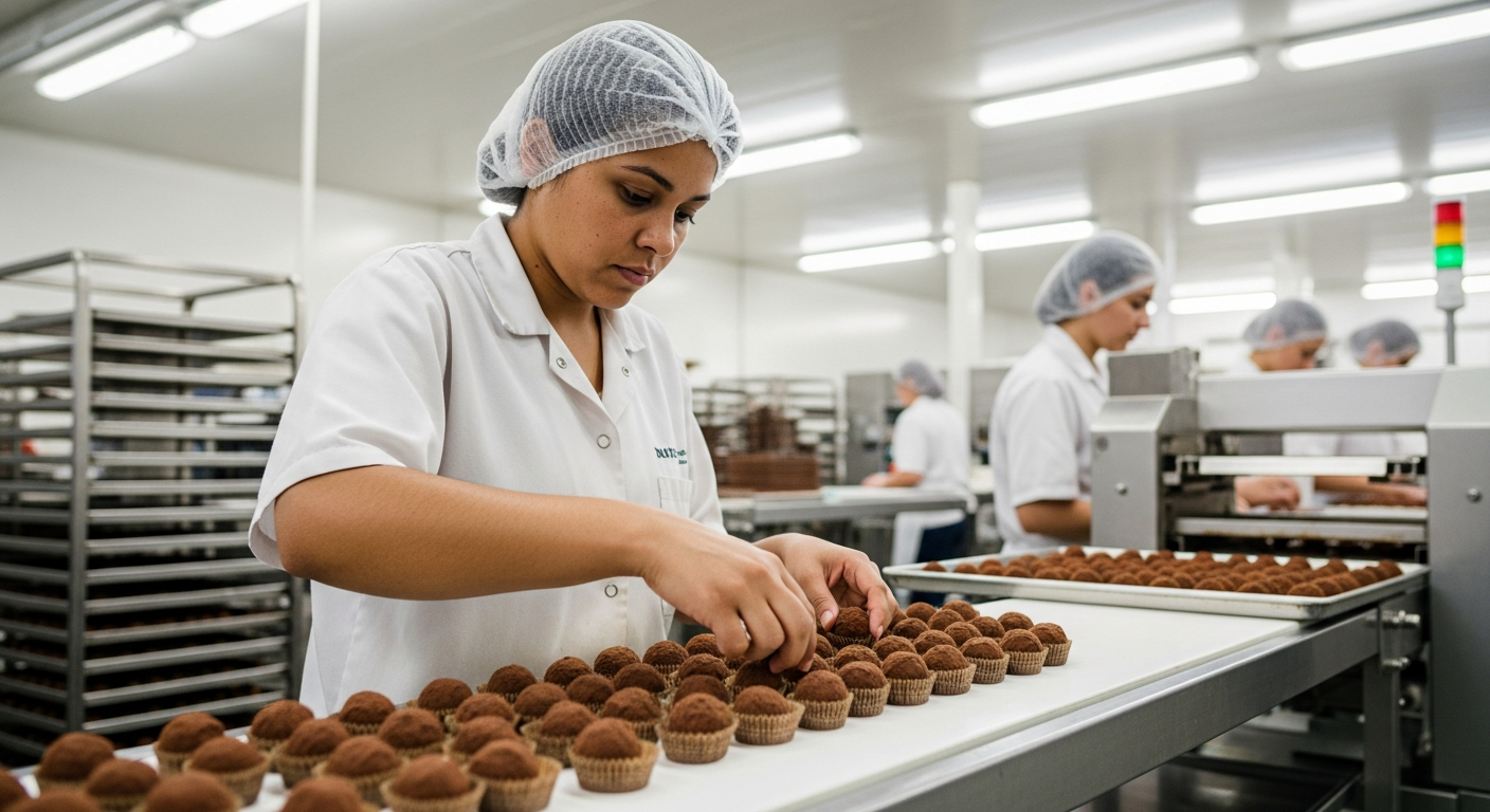 Manuálna práca v sektore potravín