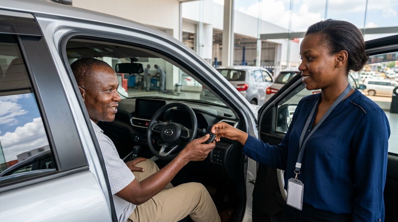 Okutambula mu motoka empya ku nsimbi entono