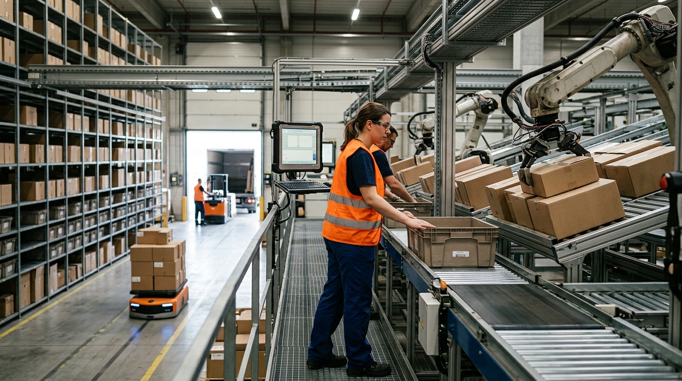 Automatizacija procesa u modernim logističkim centrima