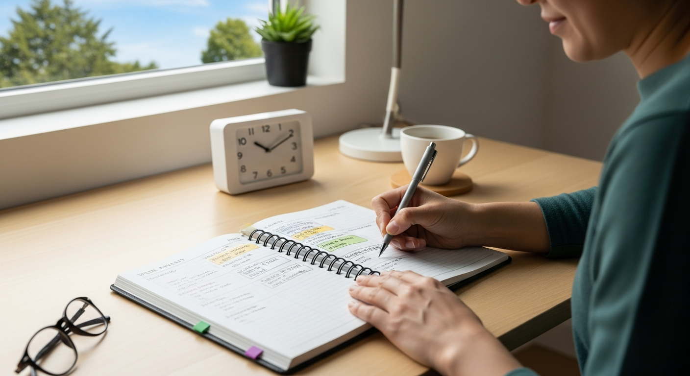 Structuring time for personal recreational pursuits