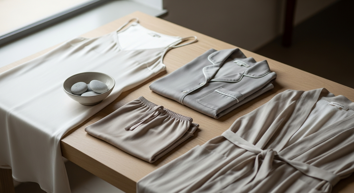L'esthétique épurée de la lingerie de nuit