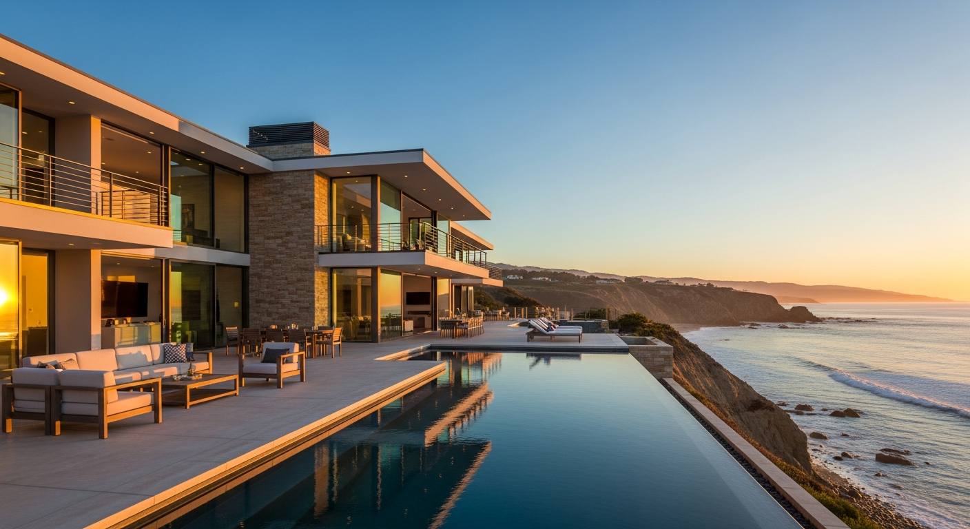 Atractivo de bienes raíces ubicados en zonas costeras