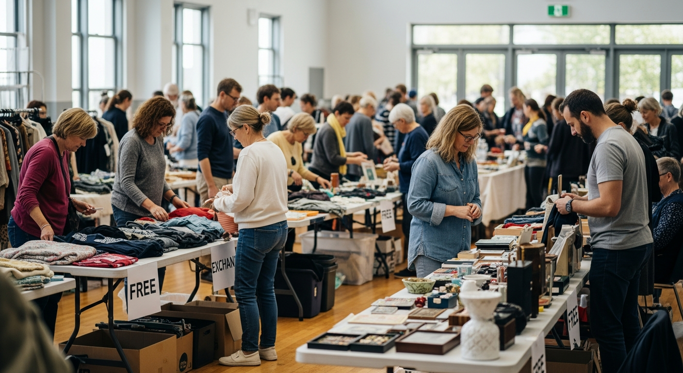 Lokalna priložnost za izmenjavo predmetov