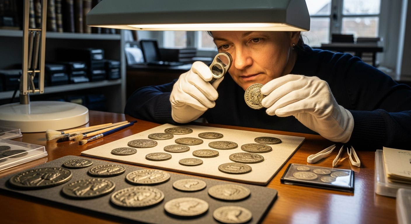 Συμβουλές για τη διατήρηση παλαιών νομισμάτων