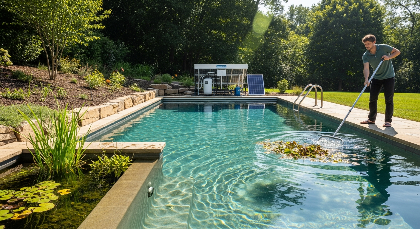 Környezetbarát medenceápolási praktikák