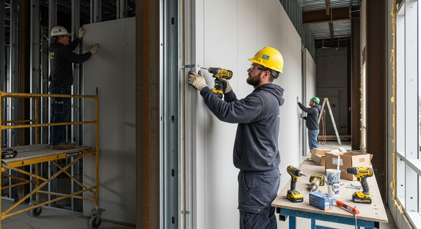 Εγκατάσταση πάνελ πολυουρεθάνης: Τι να προσέξετε.