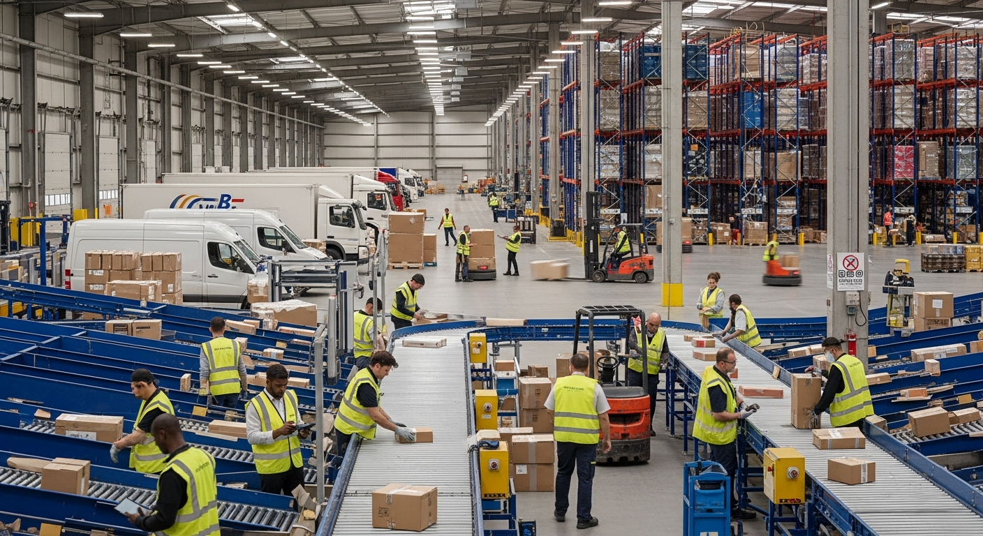 Dynamikken i globale pakke- og distributionsjobs