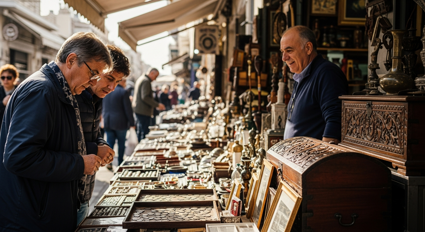 À la découverte des vide-greniers en Mons: variété et bonnes affaires.