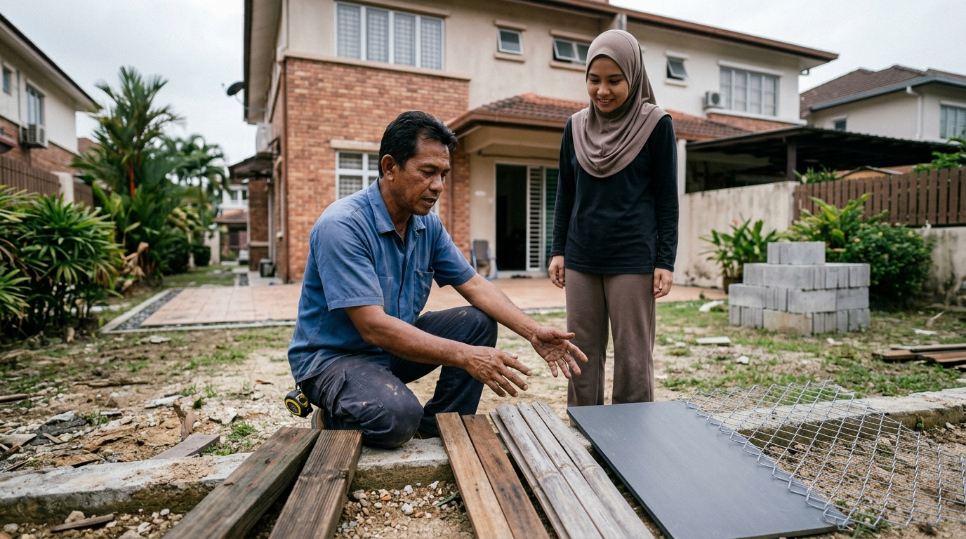 Memilih Bahan Penghadang Luar Rumah Sesuai