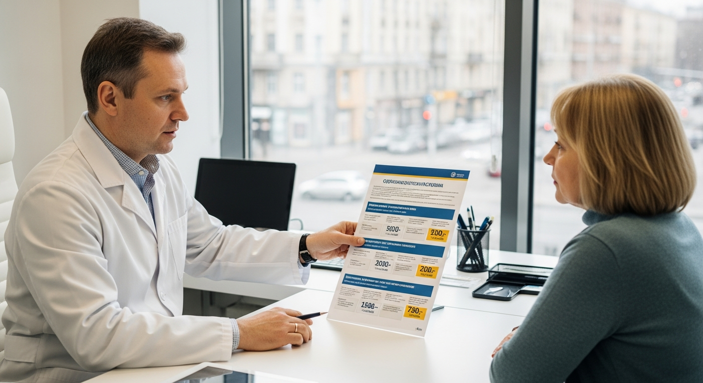 Порівняння цінових моделей у офтальмології