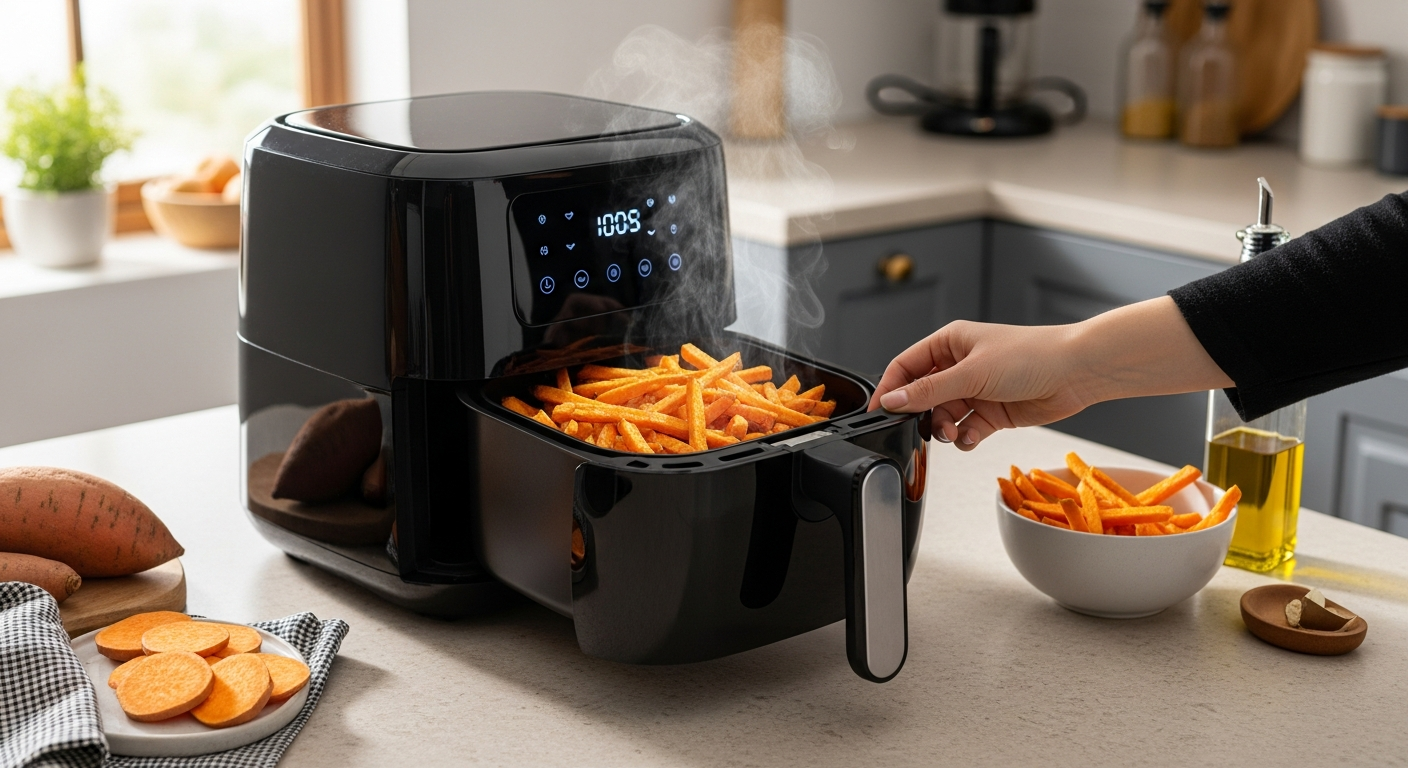 Préparer des aliments croustillants facilement et rapidement