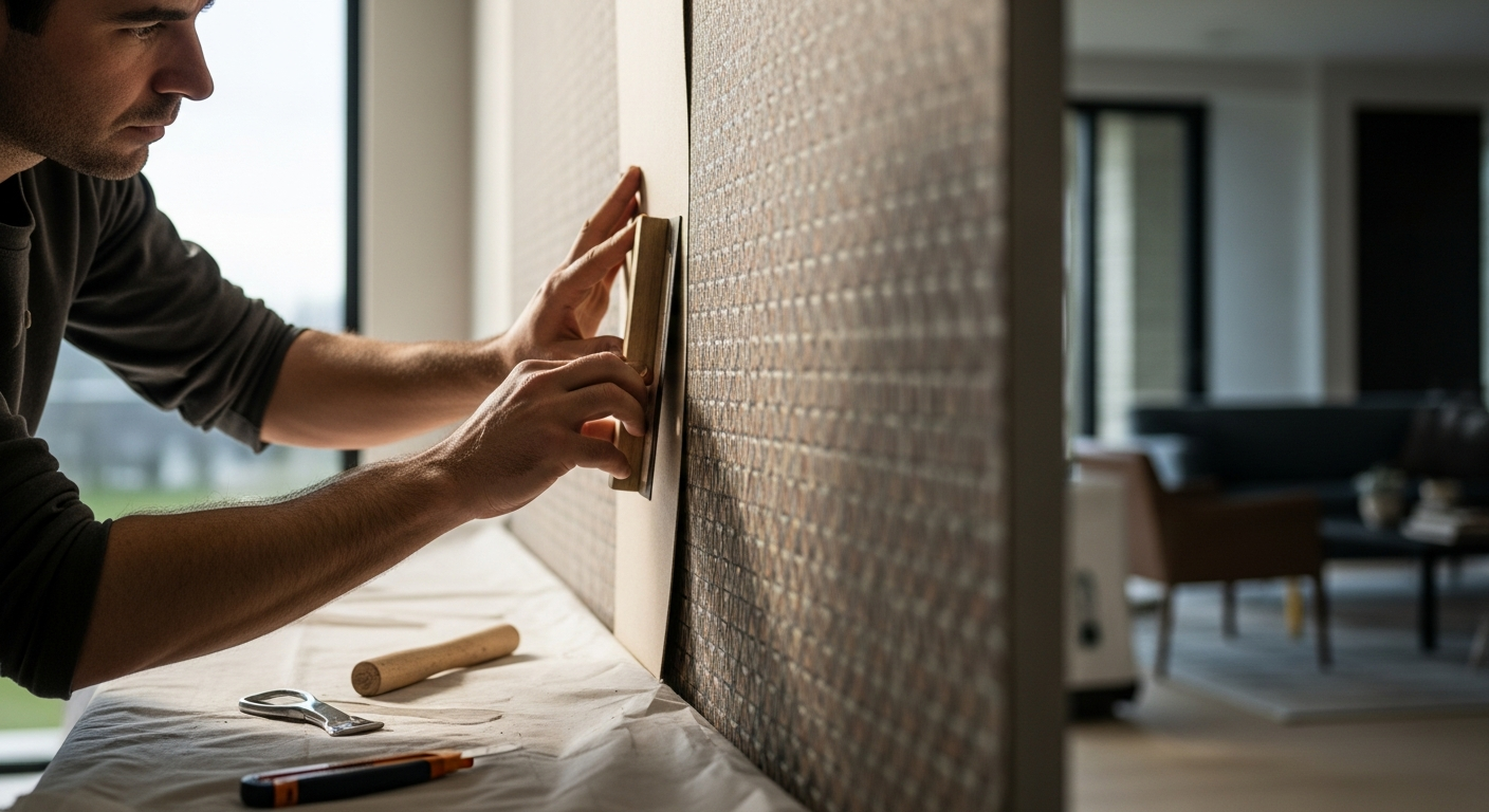 Tips voor het aanbrengen van decoratieve wandbekleding