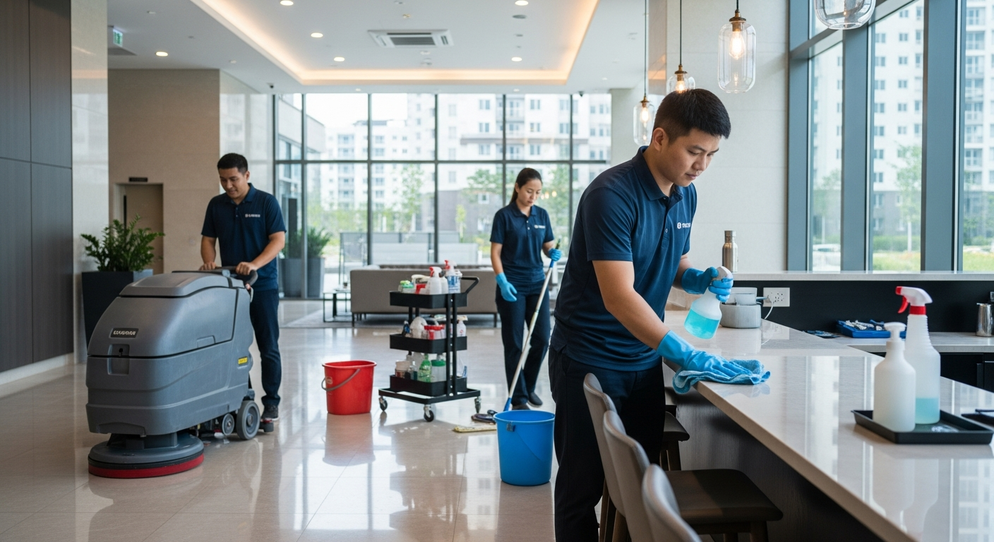 Globala perspektiv på renhet i flerbostadshus