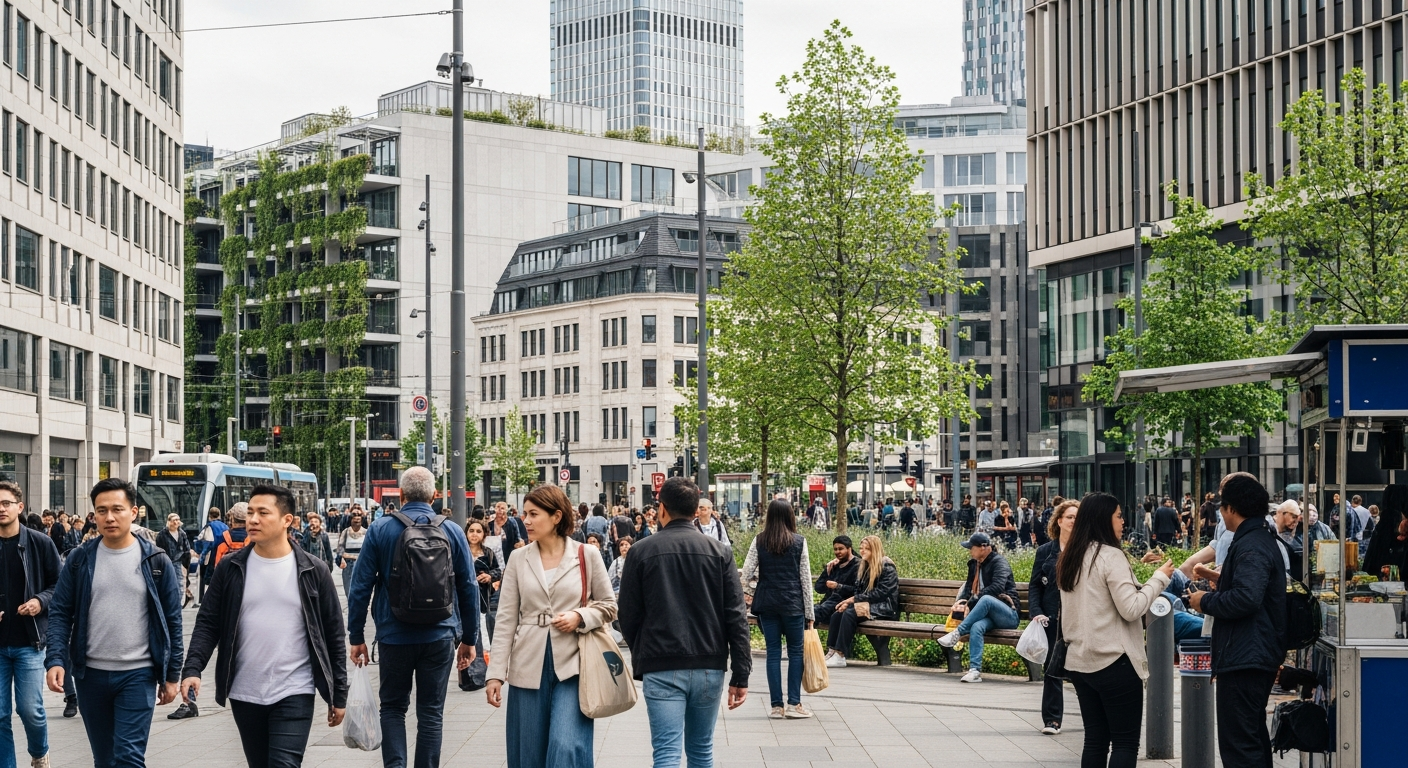 Urbanization and its effects on human well-being