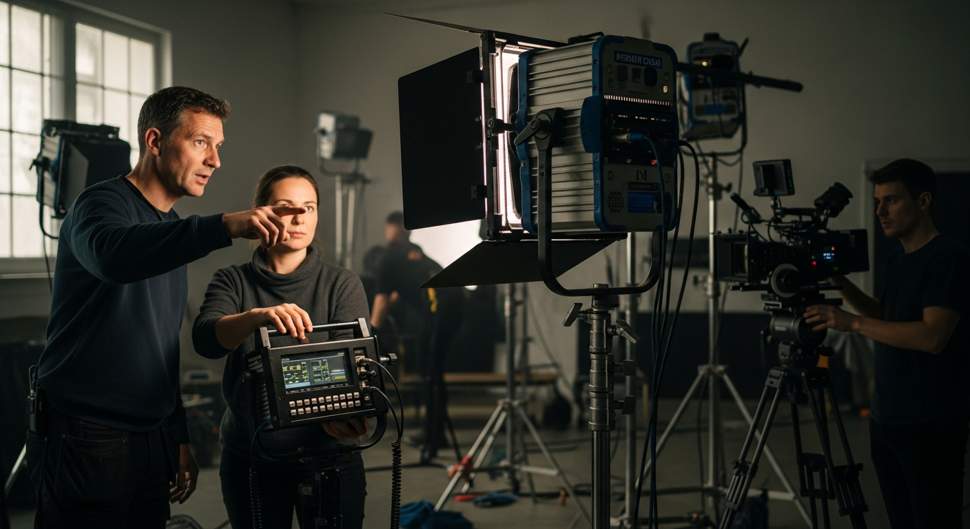 Изучение освещения в кинопроизводстве