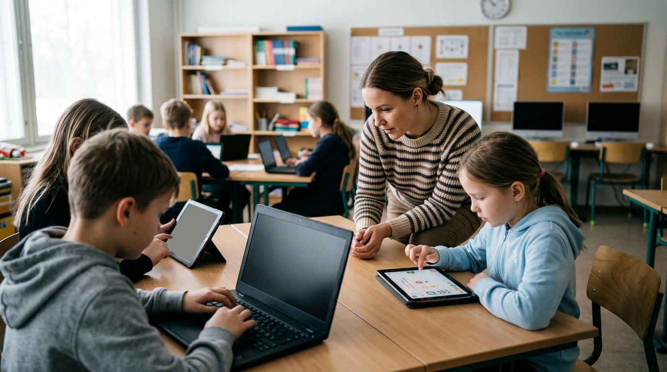 Digitaalisten valineiden hyodyntaminen opetustyossa