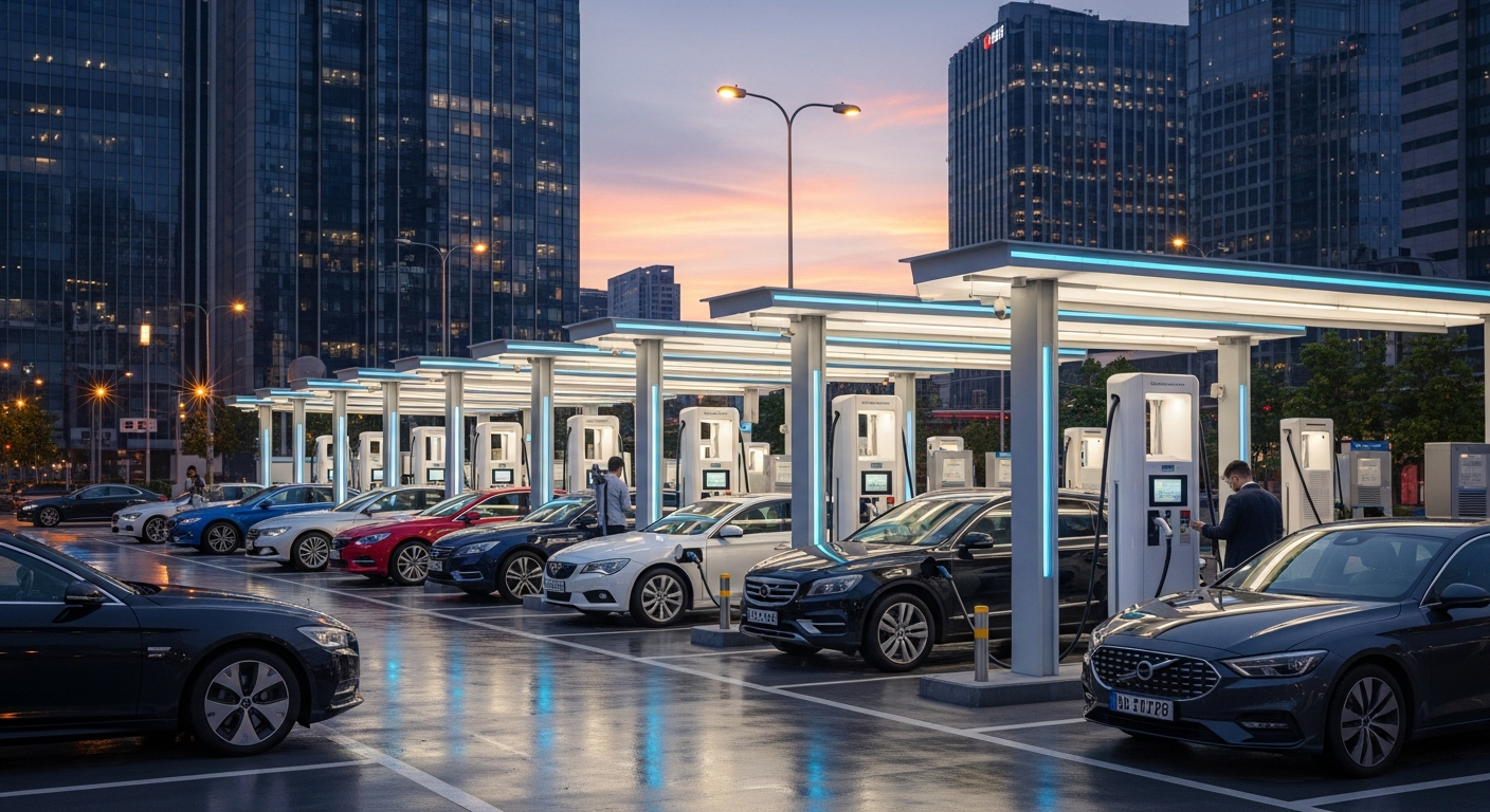 Puntos de carga para automóviles eléctricos