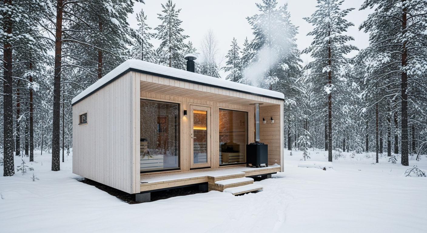 Saunamökki 30m²: Pieni tila, suuri potentiaali