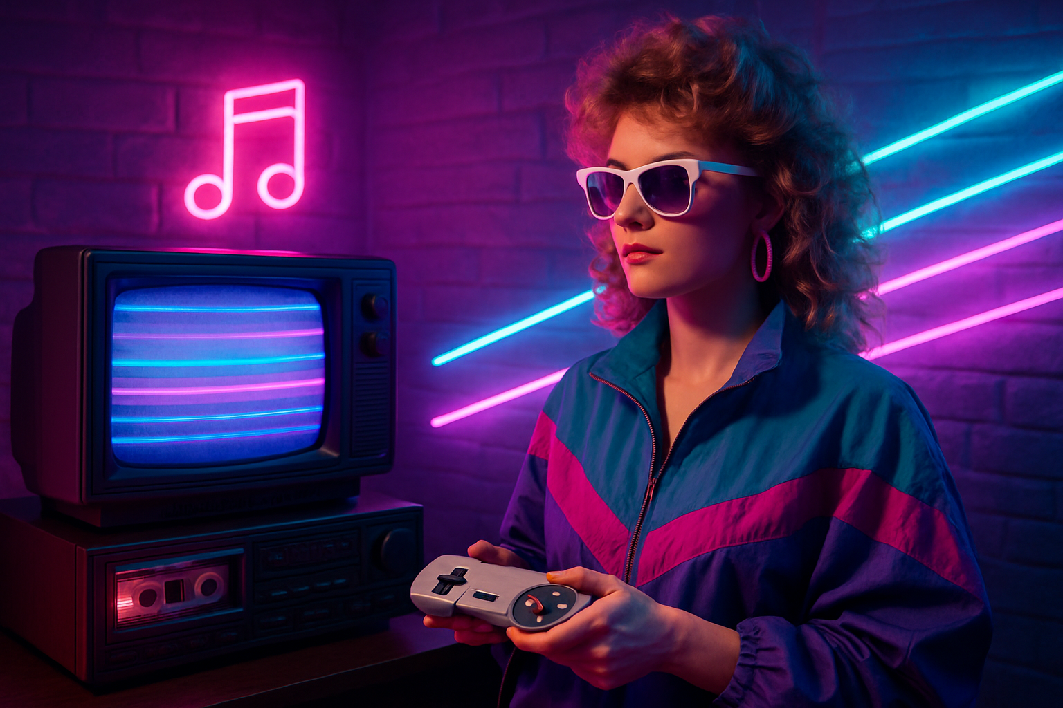 Neon Nostalgia: How 80s Aesthetics Conquered Modern Entertainment