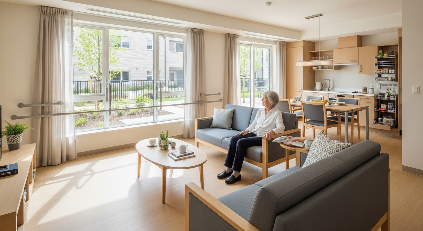 Desain hunian yang ramah lansia