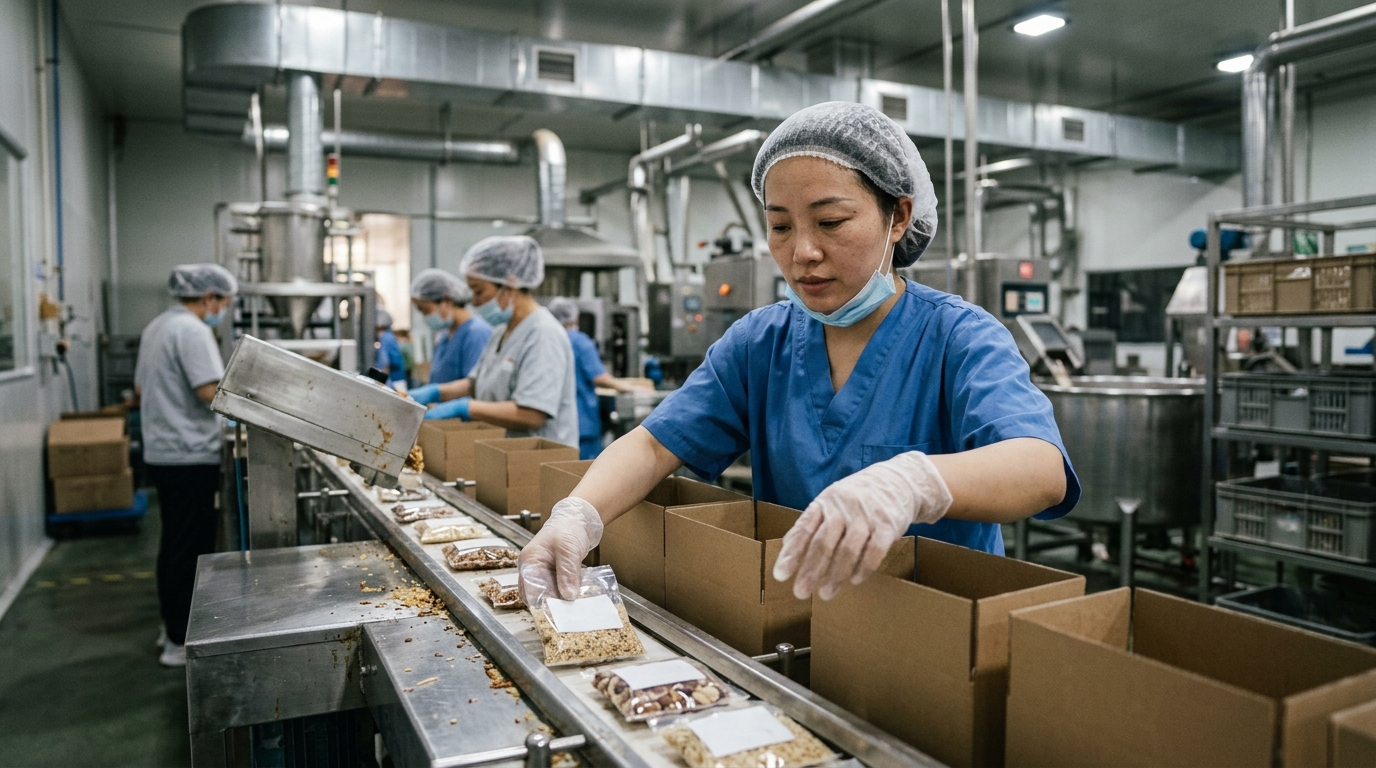 从零开始了解食品包装流水线的工作环境