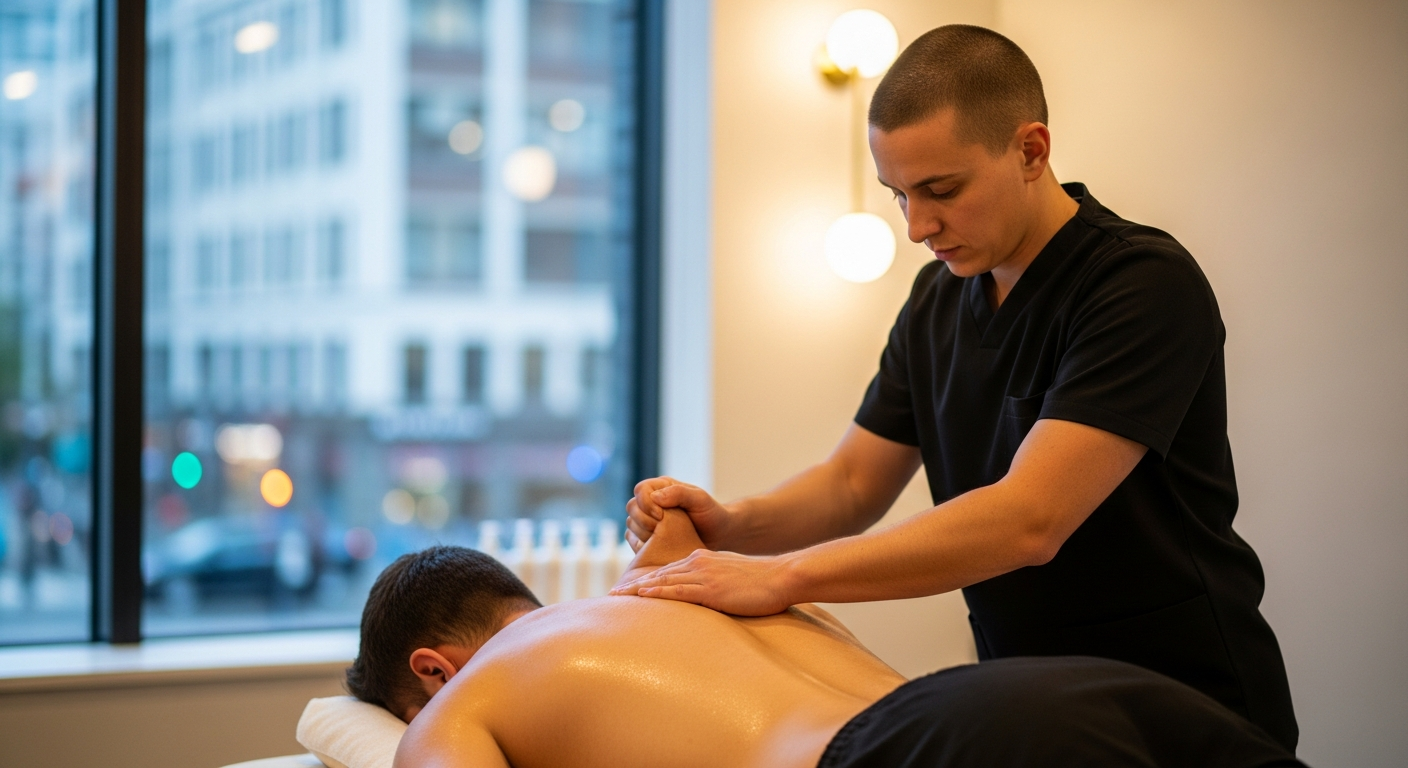 Manual Muscle Care for Men in Urban Environments