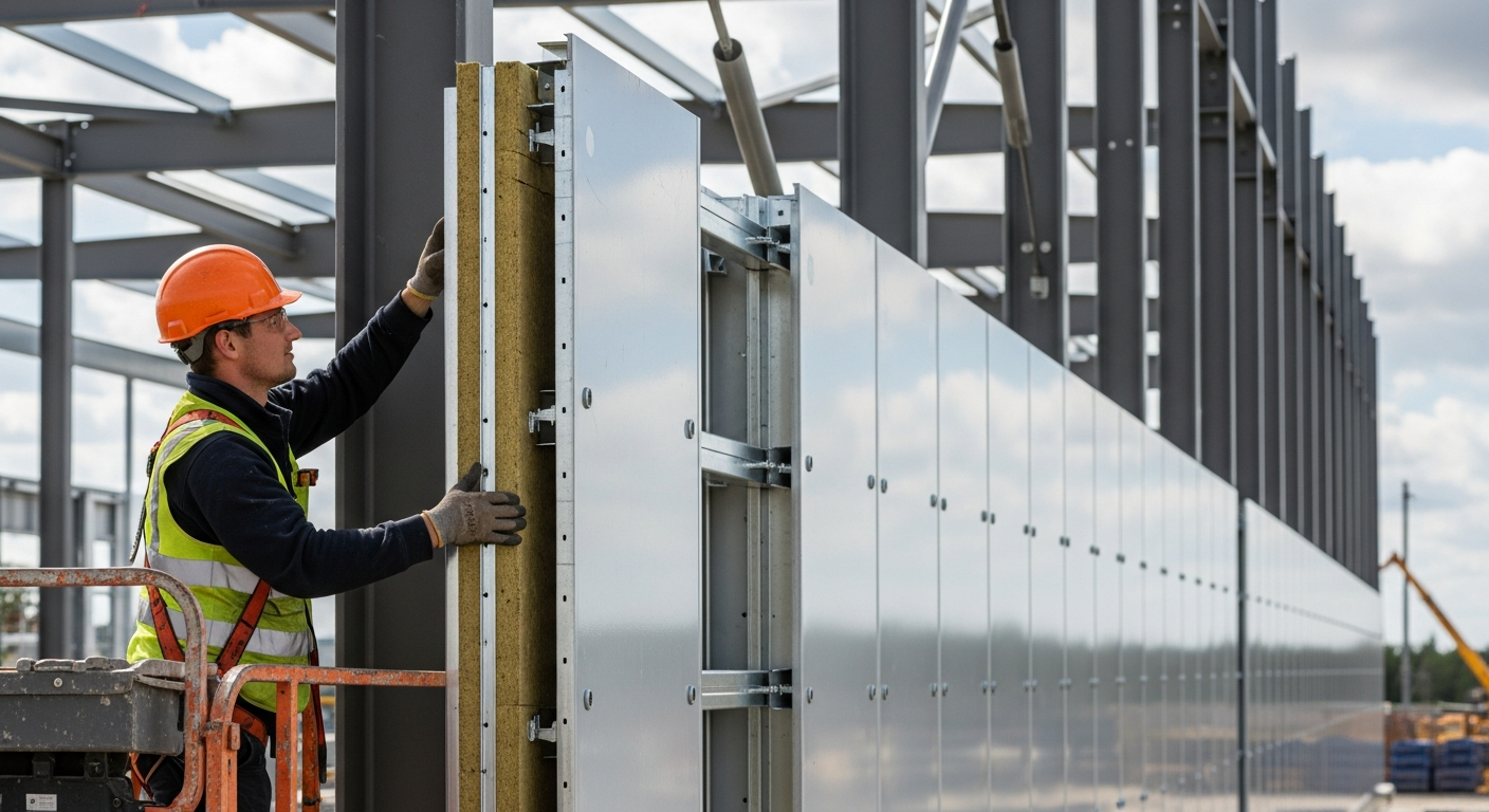 Acélszerkezetes épületek szigetelése