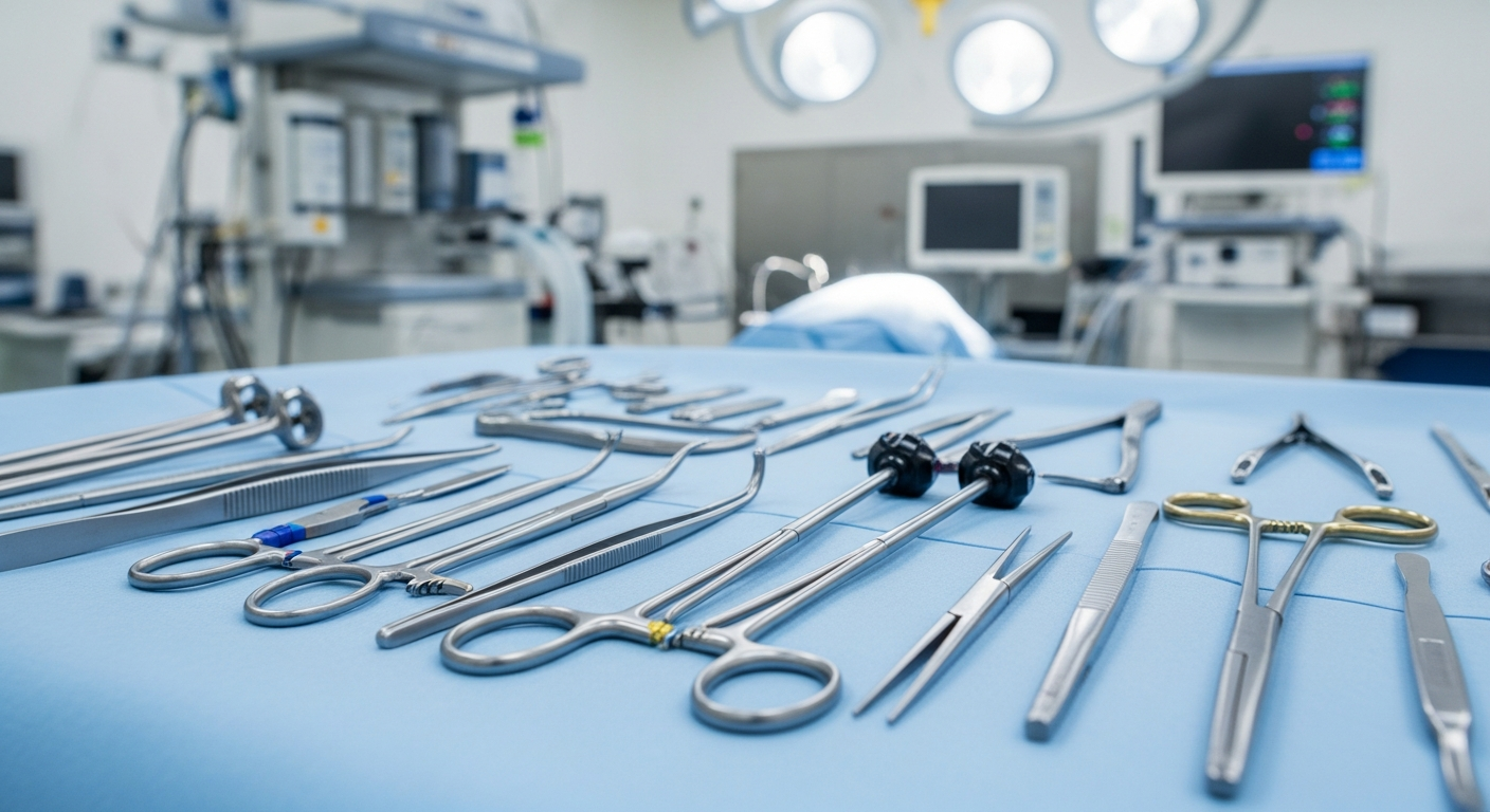 Instrumenten in de chirurgie