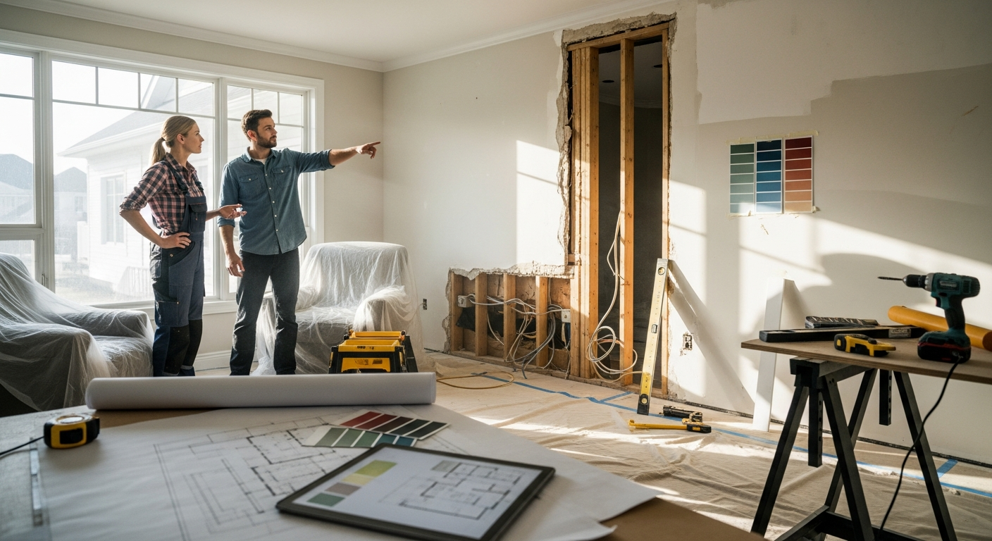 Εσωτερική διακόσμηση και ανανέωση κατοικίας