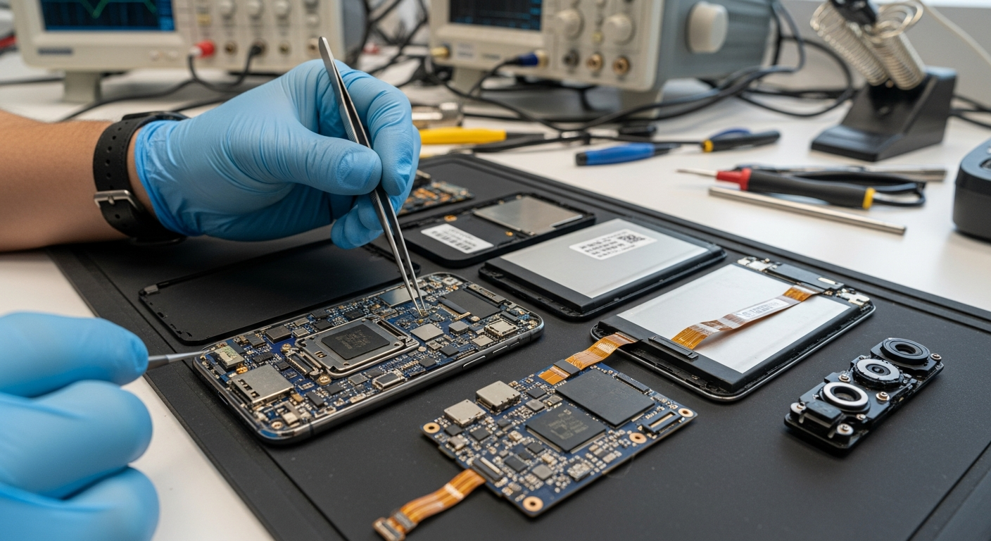Évolution technologique des smartphones modernes