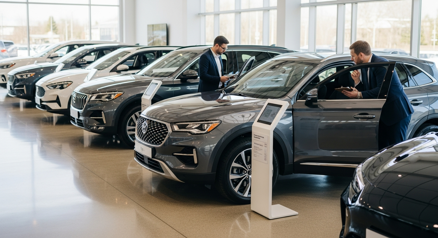 Jämför olika SUV-fordon och deras egenskaper