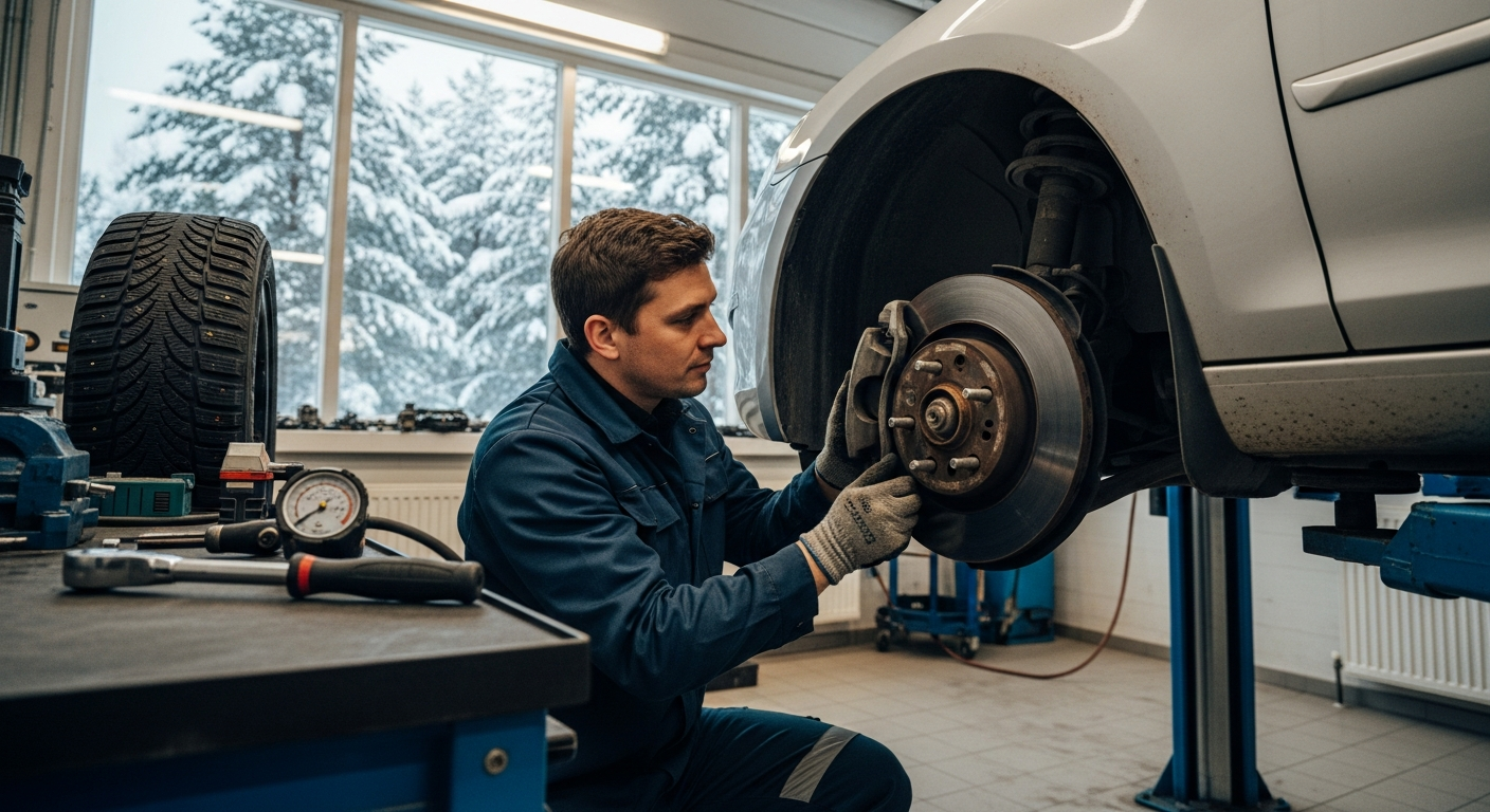 Talviauton valmistelu ja huoltotoimet