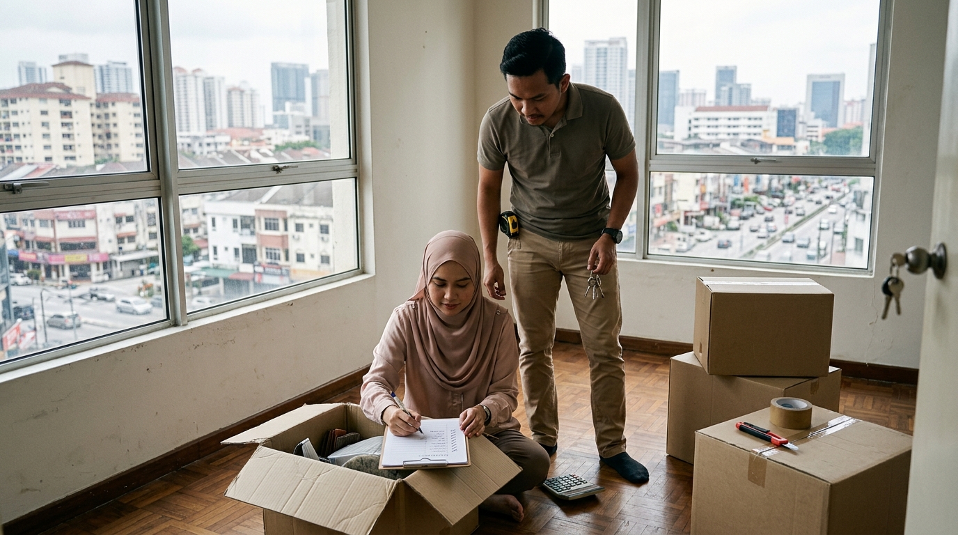 Senarai Semak Sebelum Berpindah Ke Rumah Sewa