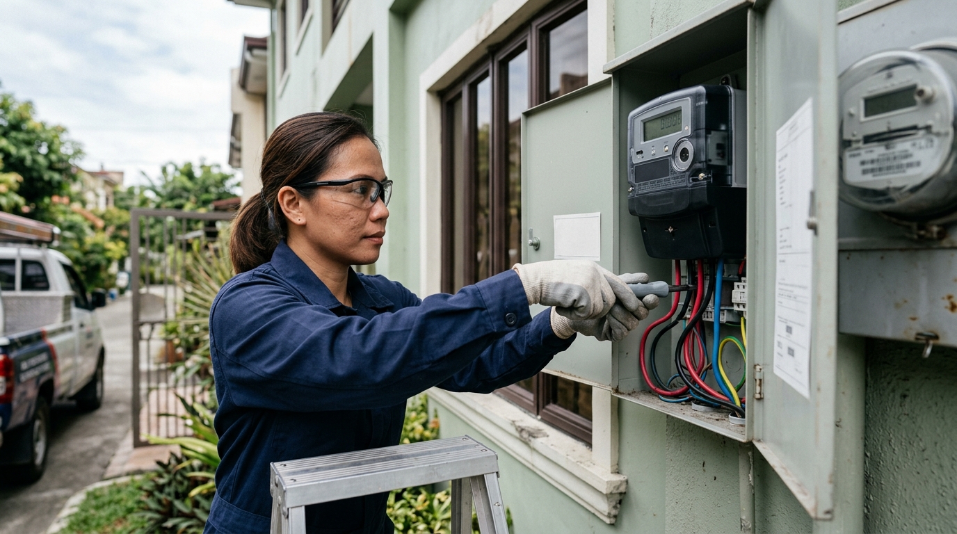 Paggamit ng Smart Meter para sa Kuryente