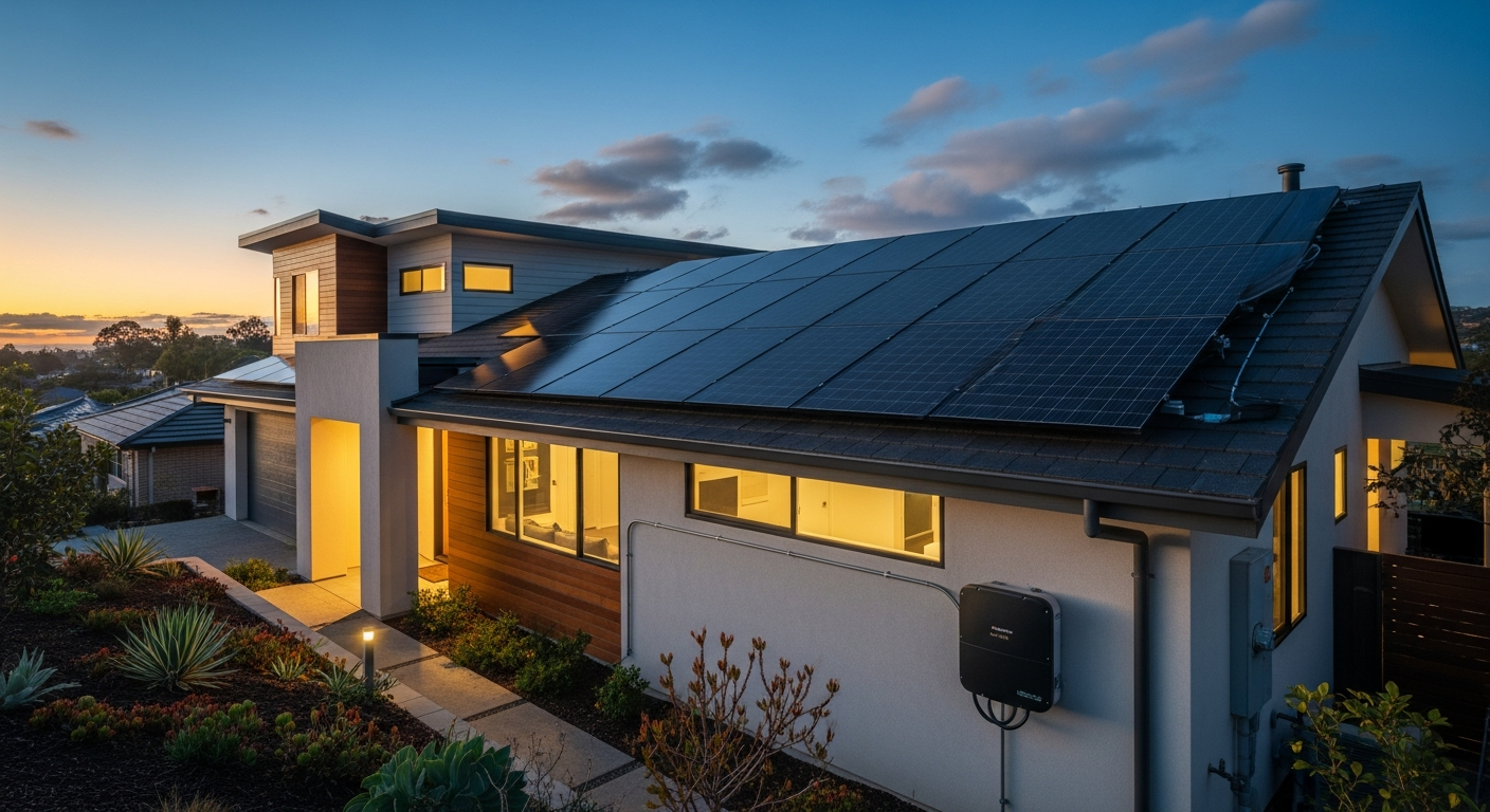 Μείωση ενεργειακού κόστους με ηλιακά συστήματα σπιτιού.