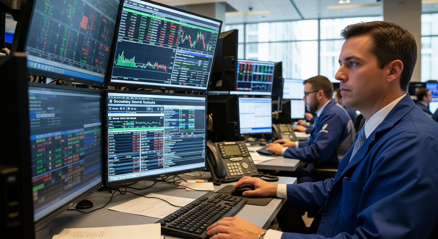 Mechanismy fungování sekundárního trhu s dluhopisy