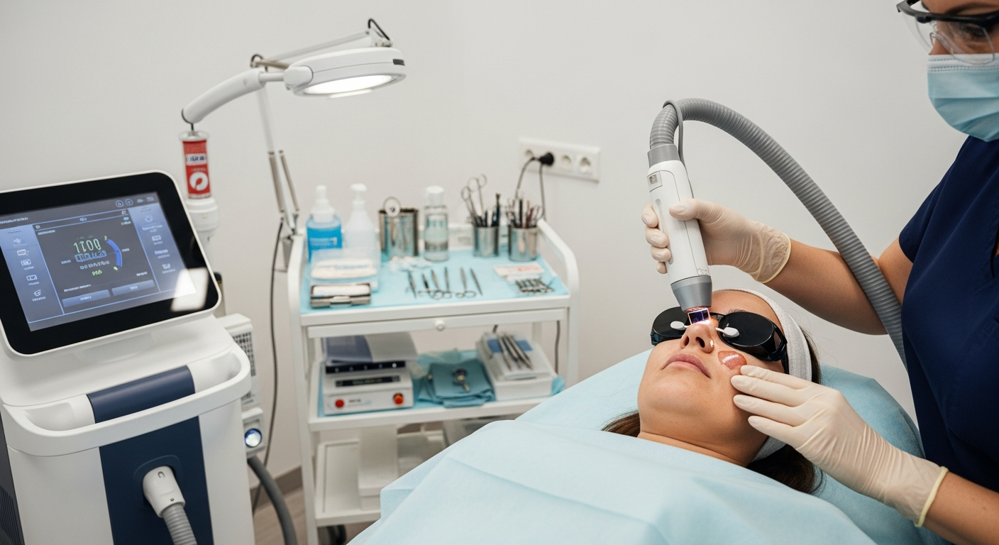 Pigmenttiläiskien vähentäminen iholta