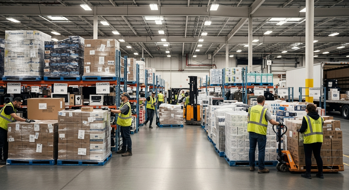 Kausittainen varaston tyhjennys