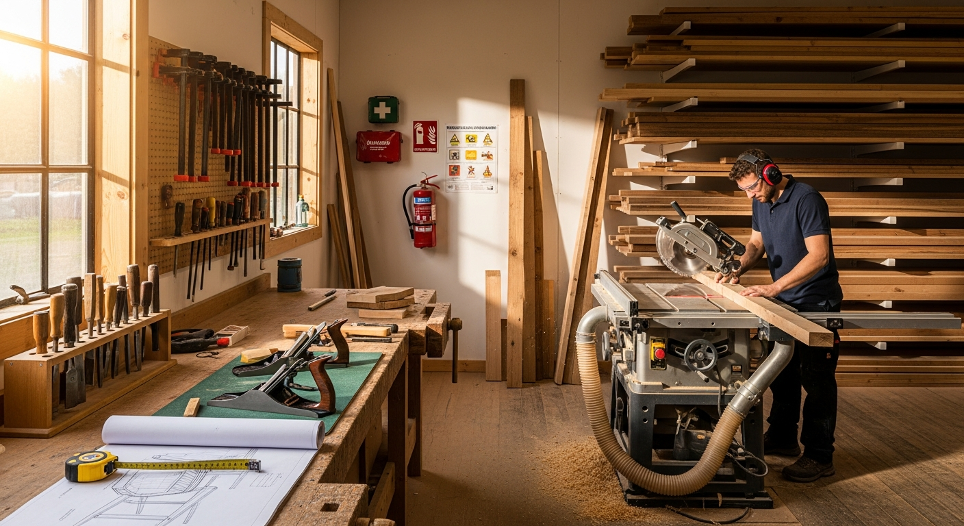 Atölye Düzeni ve Güvenlik Standartları