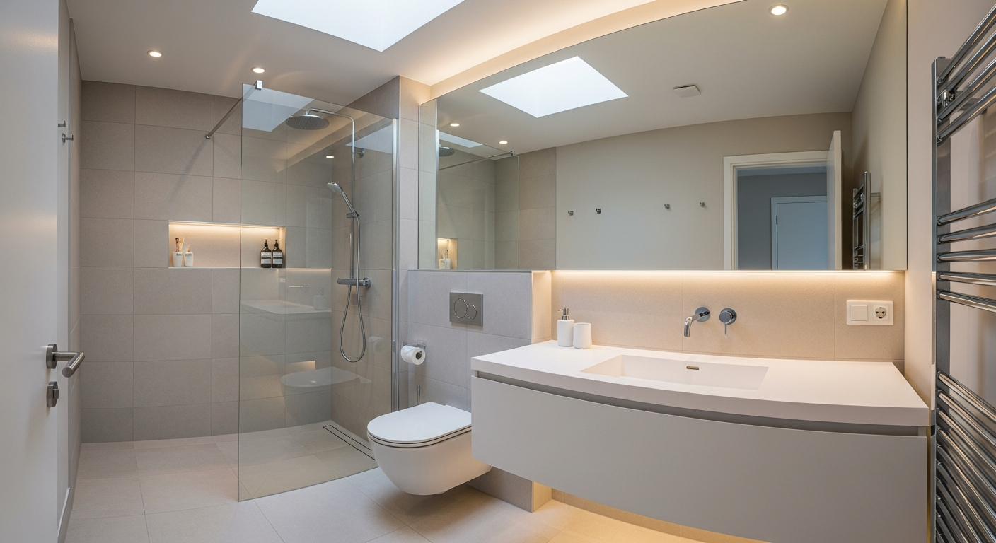 Optimale Nutzung des Badraums gestalten