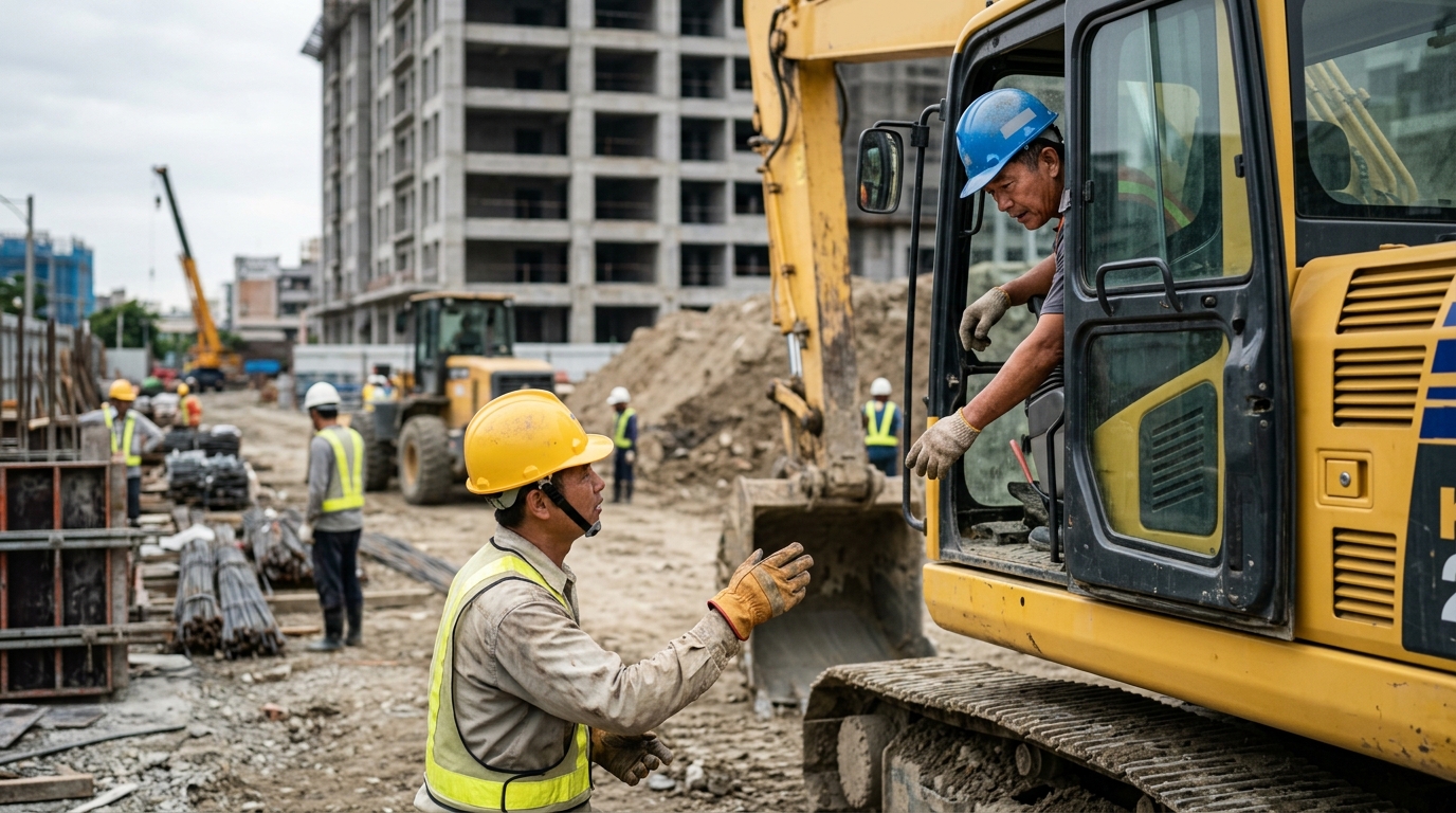 建築工地重型機械的安全操作規範