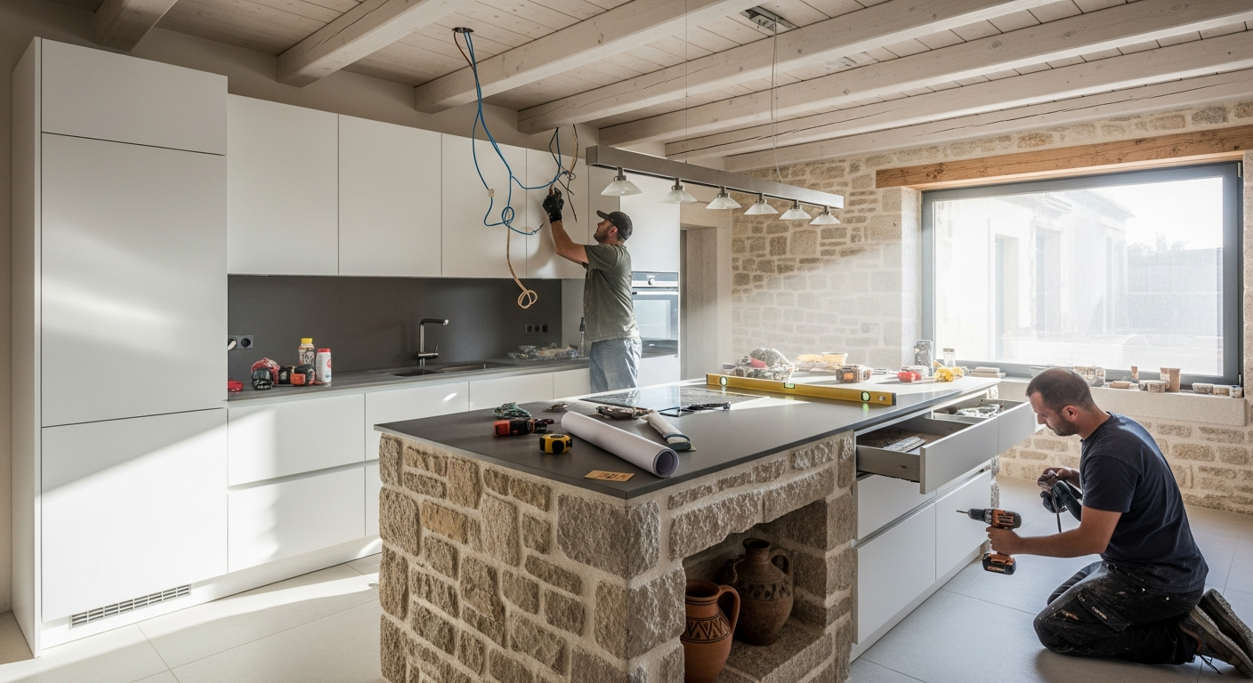 Επιλογές για αναβάθμιση κουζίνας στην Κρήτη.