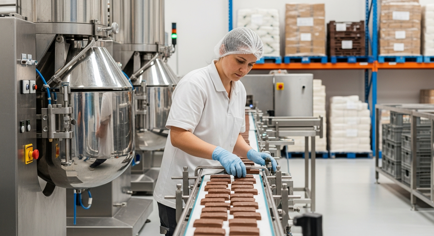 Carreiras em Produção de Confeitaria Industrial
