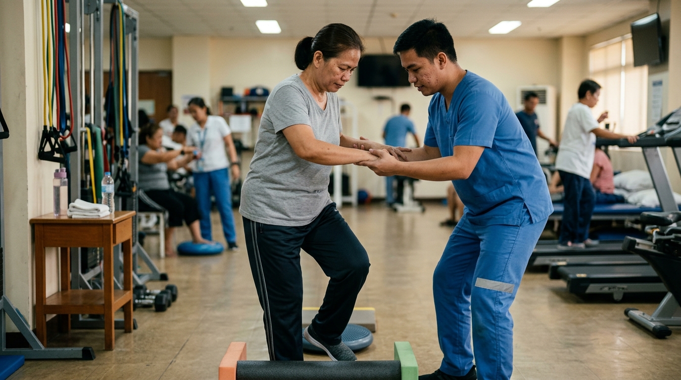 Rehabilitasyon at Terapiya para sa Pasyente
