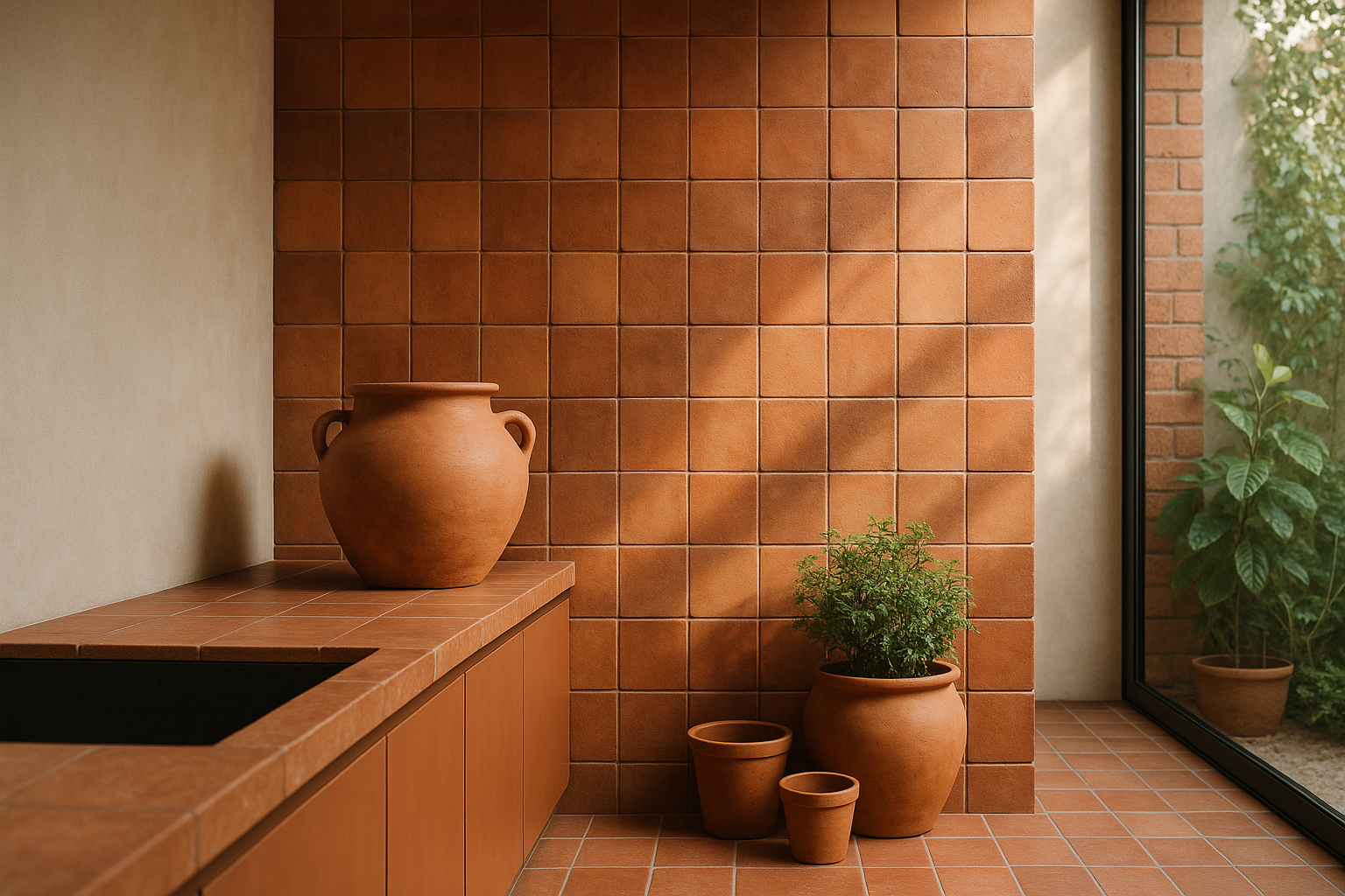 "Innovating Tradition: The Resurgence of Terracotta in Modern Homes"