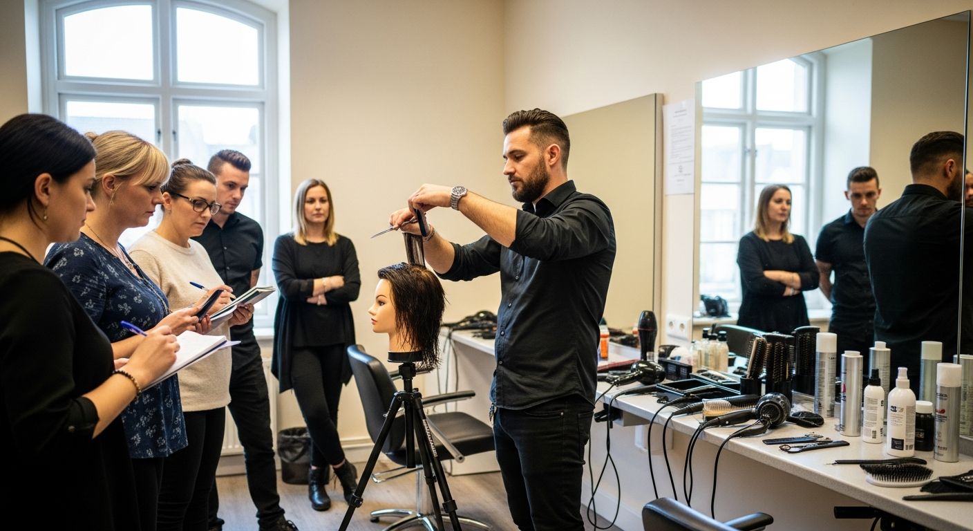 Guide de l'enseignement technique en salon de coiffure